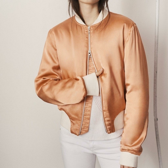 Satin Bomber Jackets